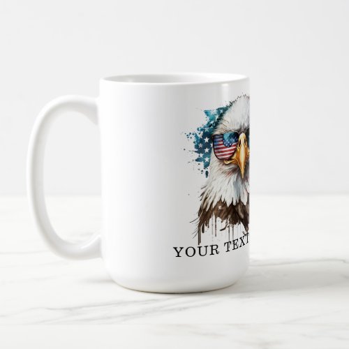 Bald Eagle modern  unique USA national symbol Coffee Mug