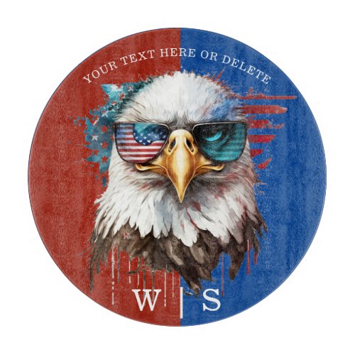 Bald Eagle modern  unique USA national symbol Cutting Board