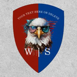 Bald Eagle modern & unique USA national symbol Patch