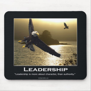 Bald Eagle Motivational Mousepad