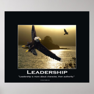Bald Eagle Motivational Poster