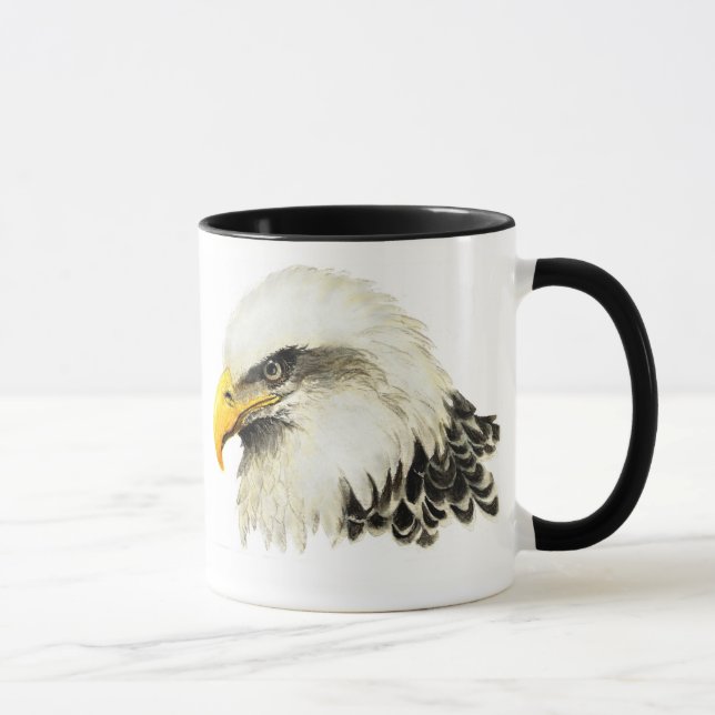 Bald Eagle Mug to Customize (Right)