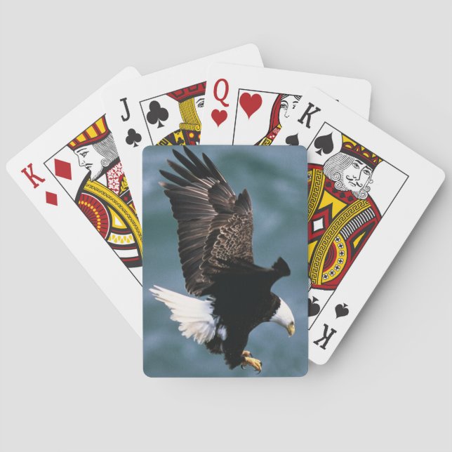 Bald Eagle - National Bird Of The United States Poker Cards (Back)