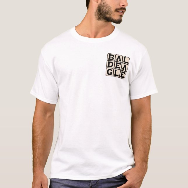 Bald Eagle, National Bird T-Shirt (Front)