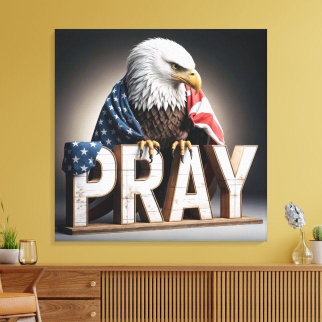 Bald Eagle On A Pray Sign (Insitu(LivingRoom))