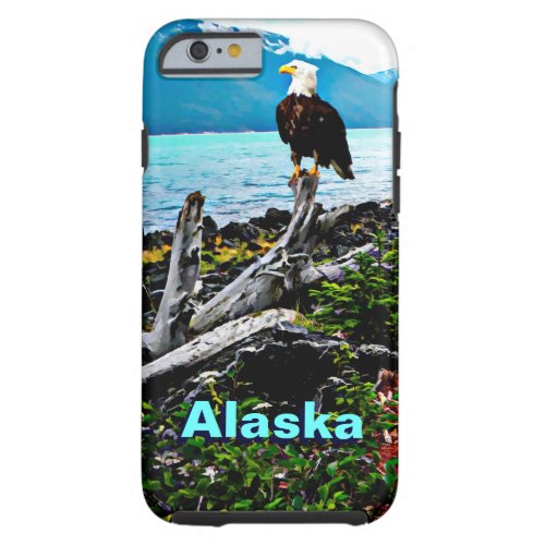 Bald Eagle On Alaska Coast Tough iPhone 6 Case