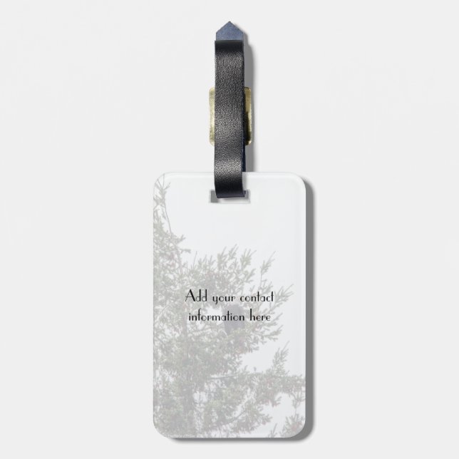 Bald Eagle P2825 Luggage Tag (Back Vertical)