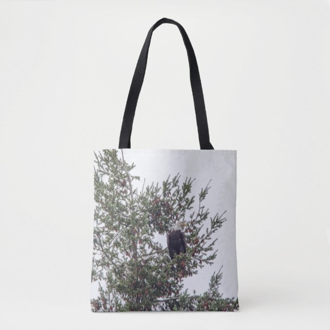 Bald Eagle P2825 Tote Bag (Front)