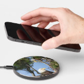 Bald Eagle Pair tending to nest Wireless Charger (Hand)