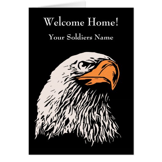 Bald Eagle Patriotic Cards (Front)