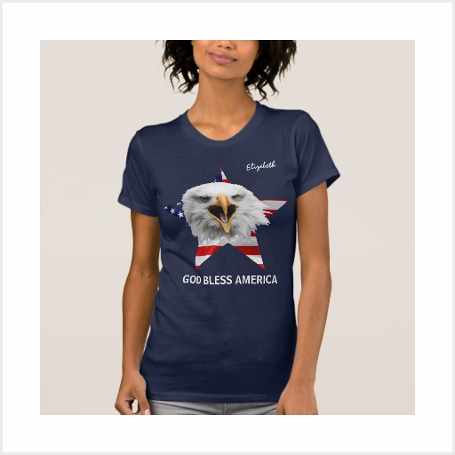 Bald Eagle patriotic t-shirts for teams and events