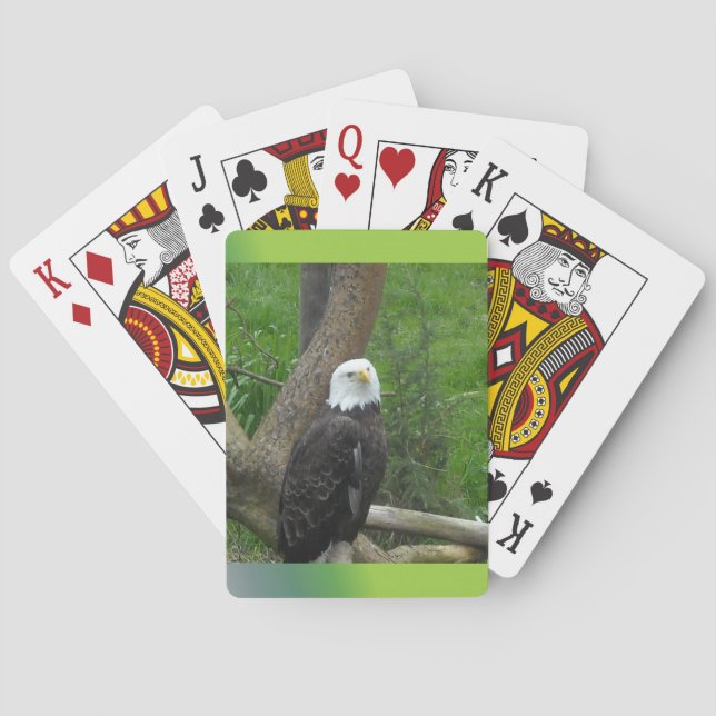Bald Eagle Poker Cards (Back)