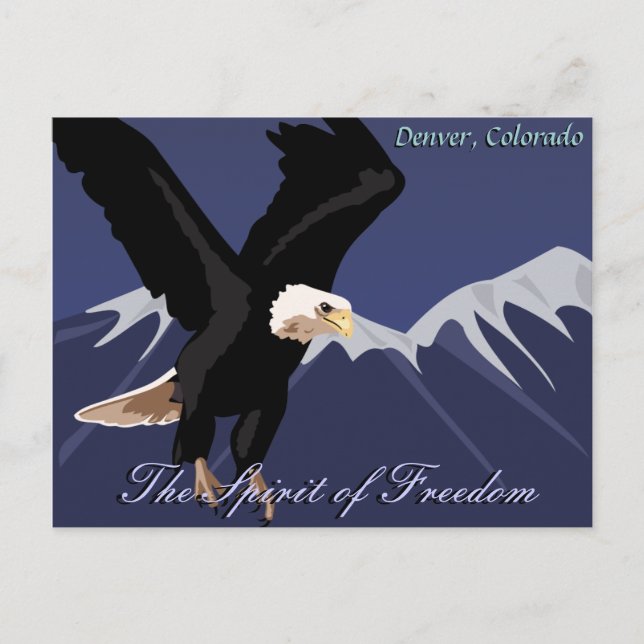 Bald Eagle Postcard (Front)