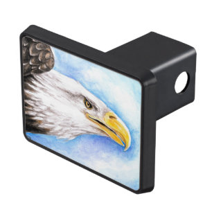 Bald Eagle Profile Tow Hitch Cover
