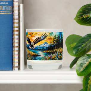Bald Eagle river wildflowers at sunset  Scented Candle