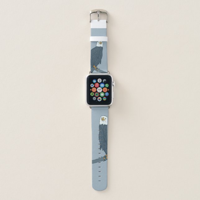 Bald Eagle Smart Watch Band SWFL EagleCam Inspired (Front)