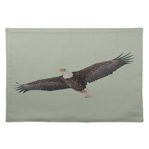 Bald Eagle Soaring Placemat