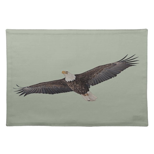 Bald Eagle Soaring Placemat (Front)