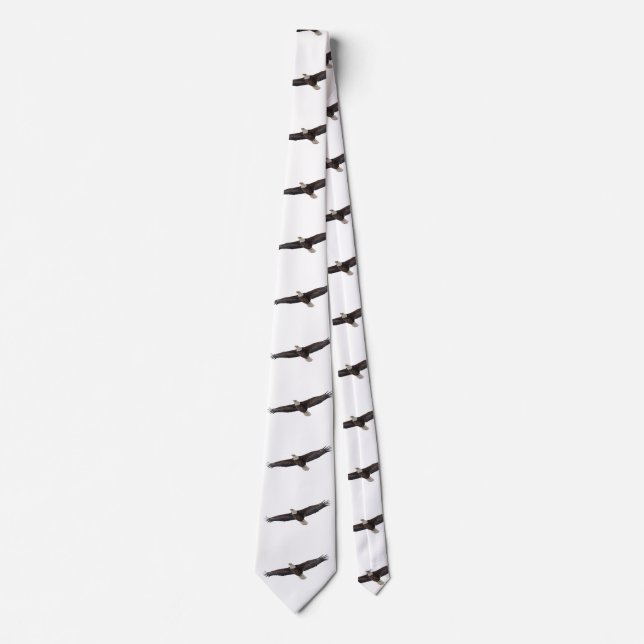 Bald Eagle Soaring Tie (Front)