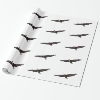 Bald Eagle Soaring Wrapping Paper