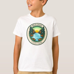 Bald Eagle State Park Pennsylvania Badge T-Shirt