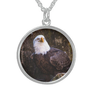 Bald Eagle Sterling Silver Necklace
