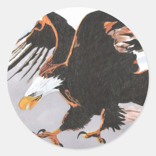 8,000+ Bald Eagle Stickers and Bald Eagle Sticker Designs | Zazzle