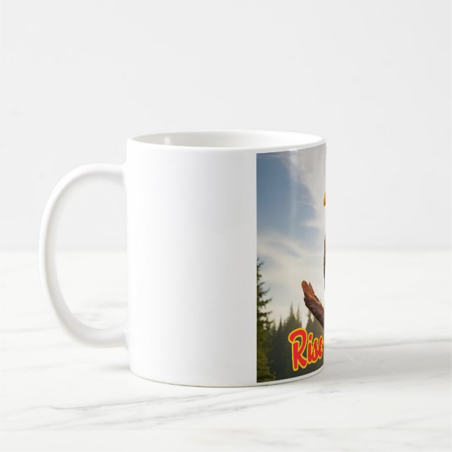 Bald Eagle: Symbol of Freedom Coffee Mug (Left)