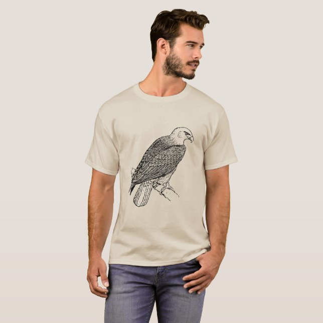 Bald Eagle T-Shirt (Front Full)