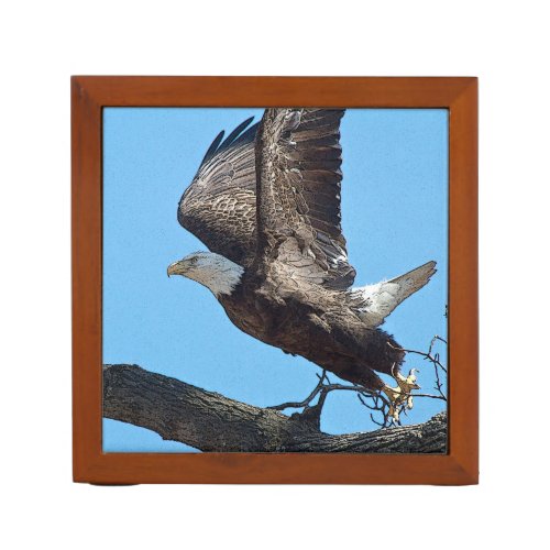 Bald Eagle taking off PencilPen Holder