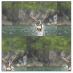 Bald Eagle The Big Catch Fabric