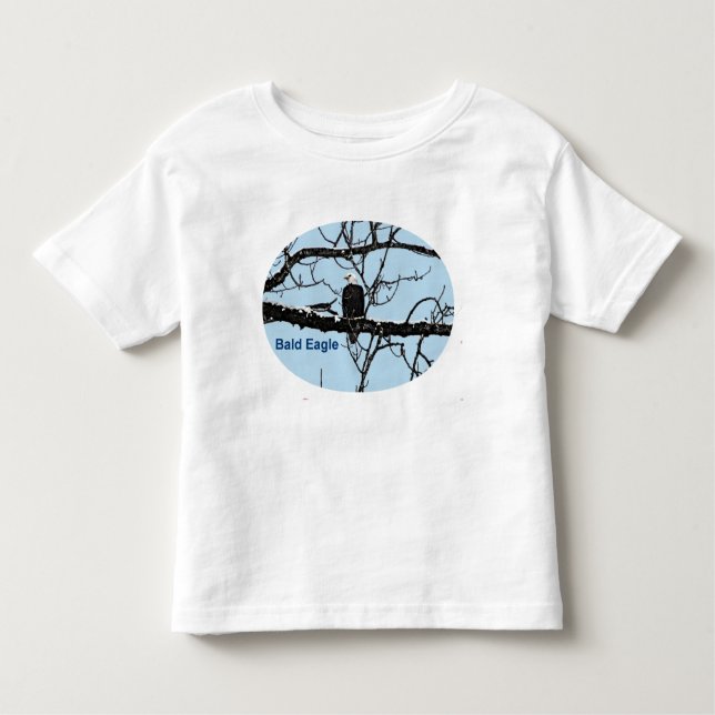 Bald Eagle Toddler T-shirt (Front)