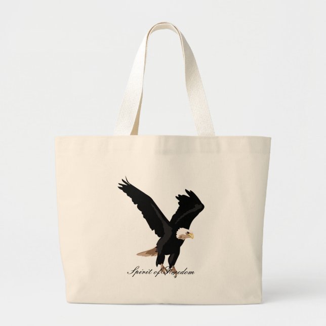 Bald Eagle tote (Front)