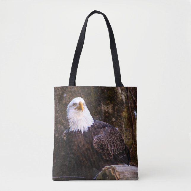 Bald Eagle Tote Bag (Front)