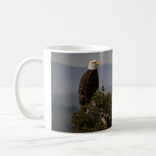 Bald Eagle Treetop - Mug (Left)