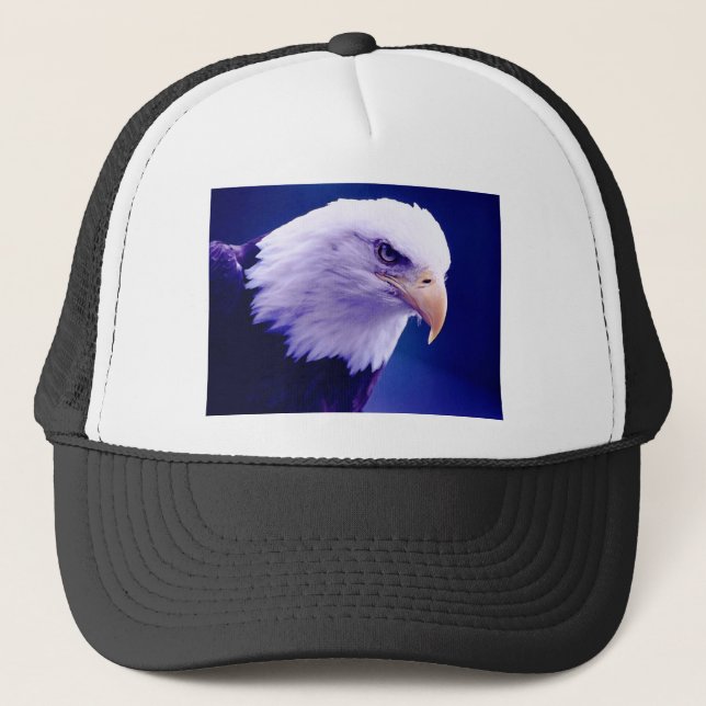 Bald Eagle Trucker Hat (Front)