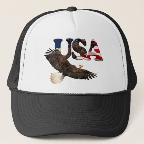 Bald Eagle  USA American Patriot Series Hat