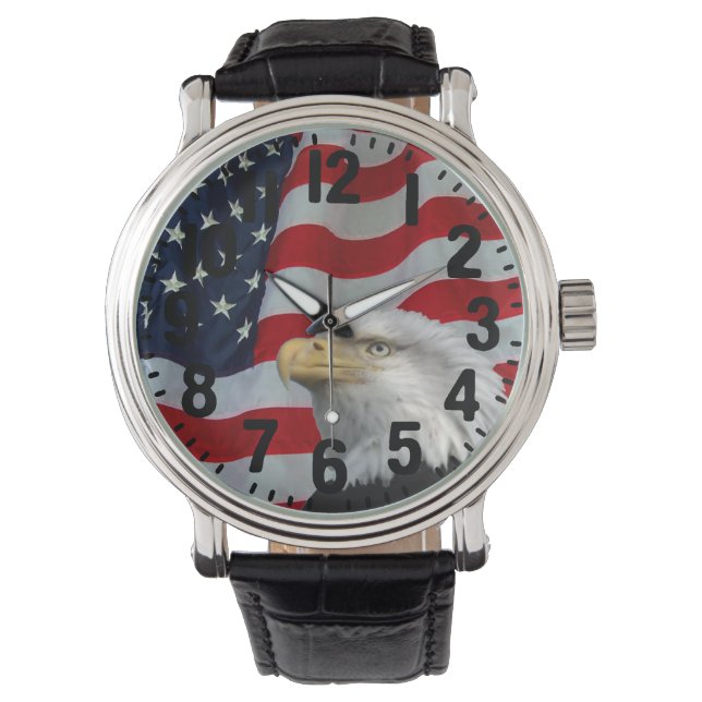 BALD EAGLE-WATCH WRISTWATCH (Front)
