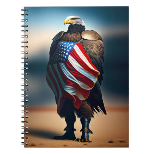 : Journal (Diary) with Bald Eagle Flying on Cover White : Clothing,  Shoes & Jewelry