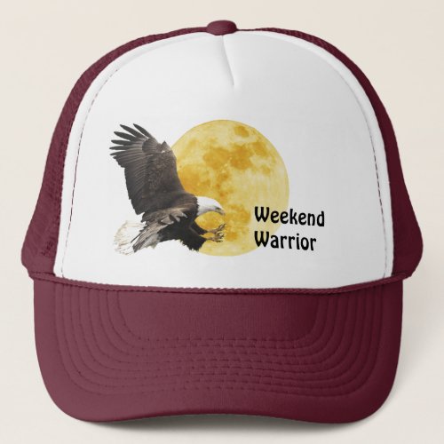 Bald Eagle Wildlife Weekend Warrior Hat