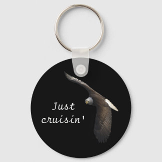 Bald Eagle Wildlife Wild-Bird Fun Key-chain Keychain