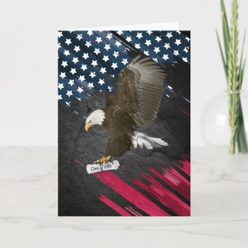 Bald Eagle with 2026 Graduation Diploma