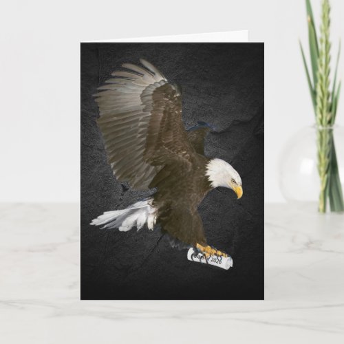 Bald Eagle with 2026 Graduation Diploma 