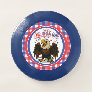 Bald Eagle with Fireworks– USA 250 Years 1776-2026 Wham-O Frisbee