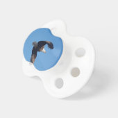 bald eagle with fish pacifier (Front Right)