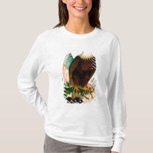 Bald eagle with flag T-Shirt