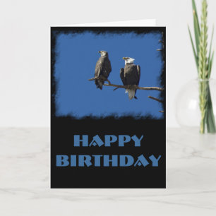 Bald Eagles Birthday Card