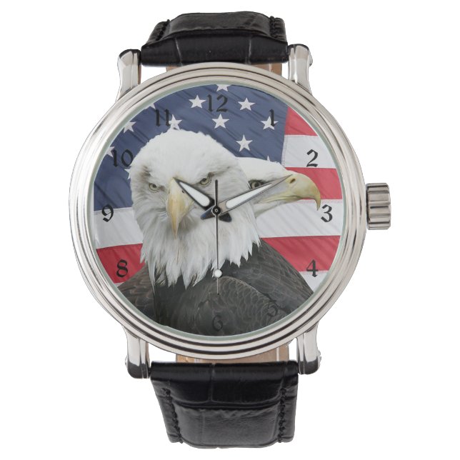 Bald eagles watch (Front)