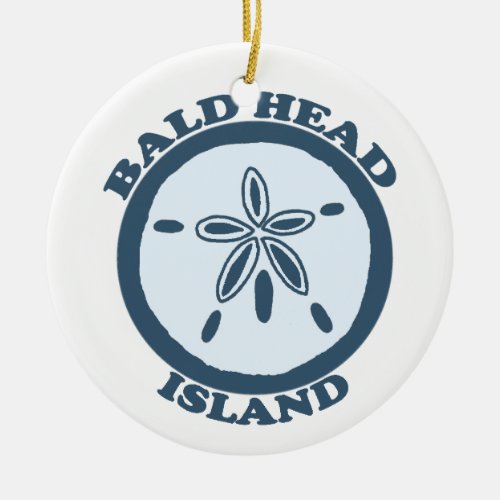 Bald Head Island Ceramic Ornament