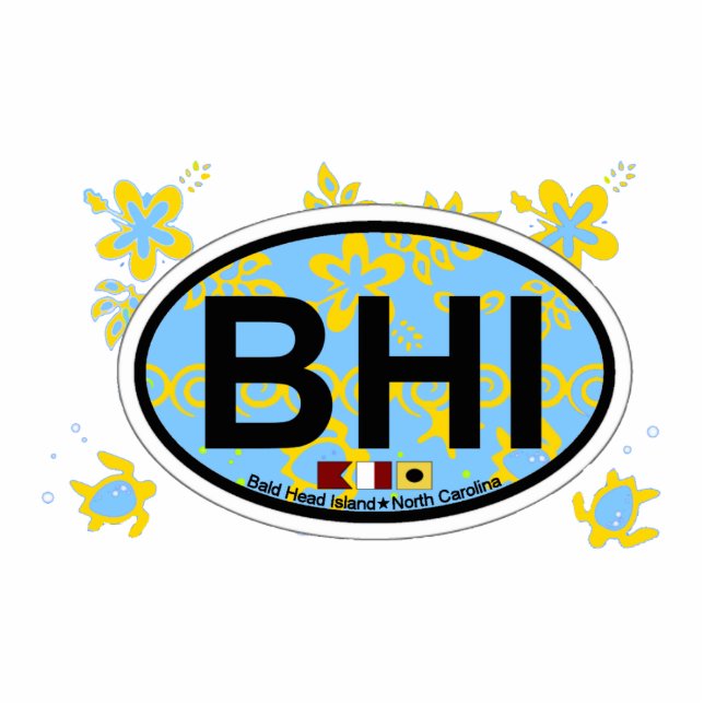 Bald Head Island. Cutout (Front)